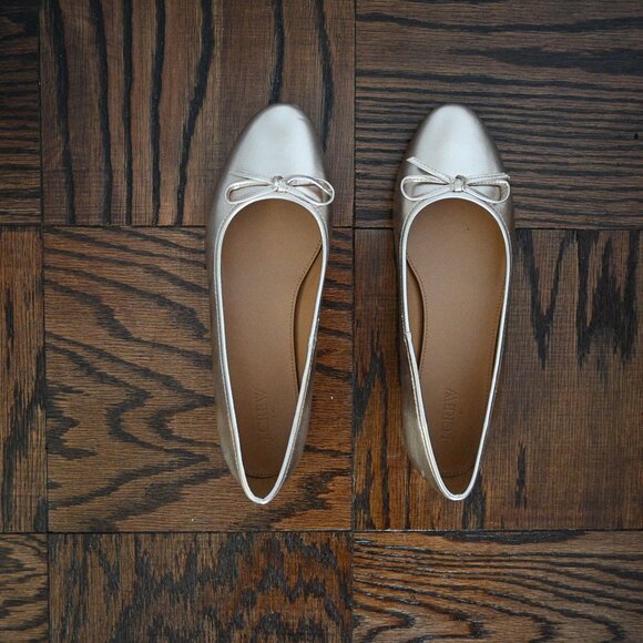 J.Crew Metallic Flats – Rose – Size 9.5 B - Picture 2 of 7